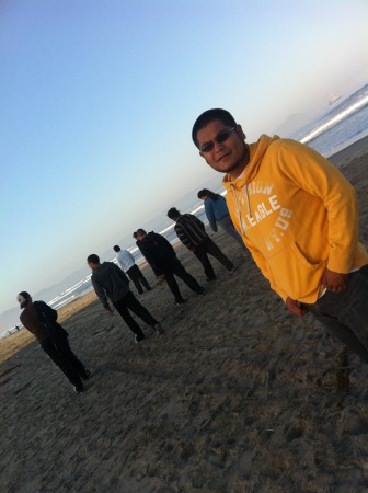 Caminata por la playa
